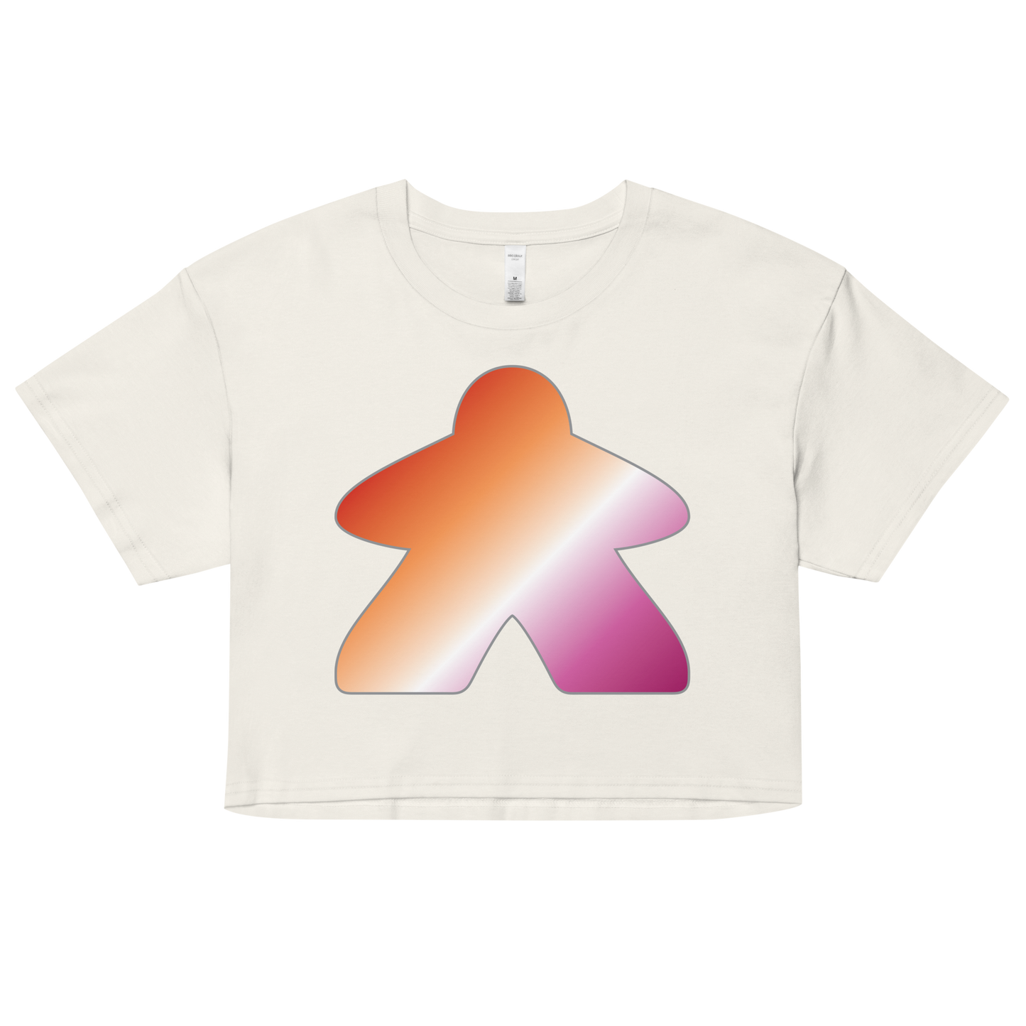 Queerple - Lesbian Pride Women’s crop top