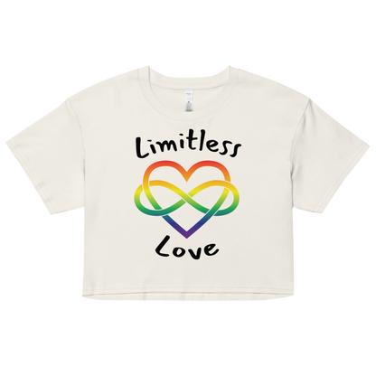 Limitless Love Women’s crop top