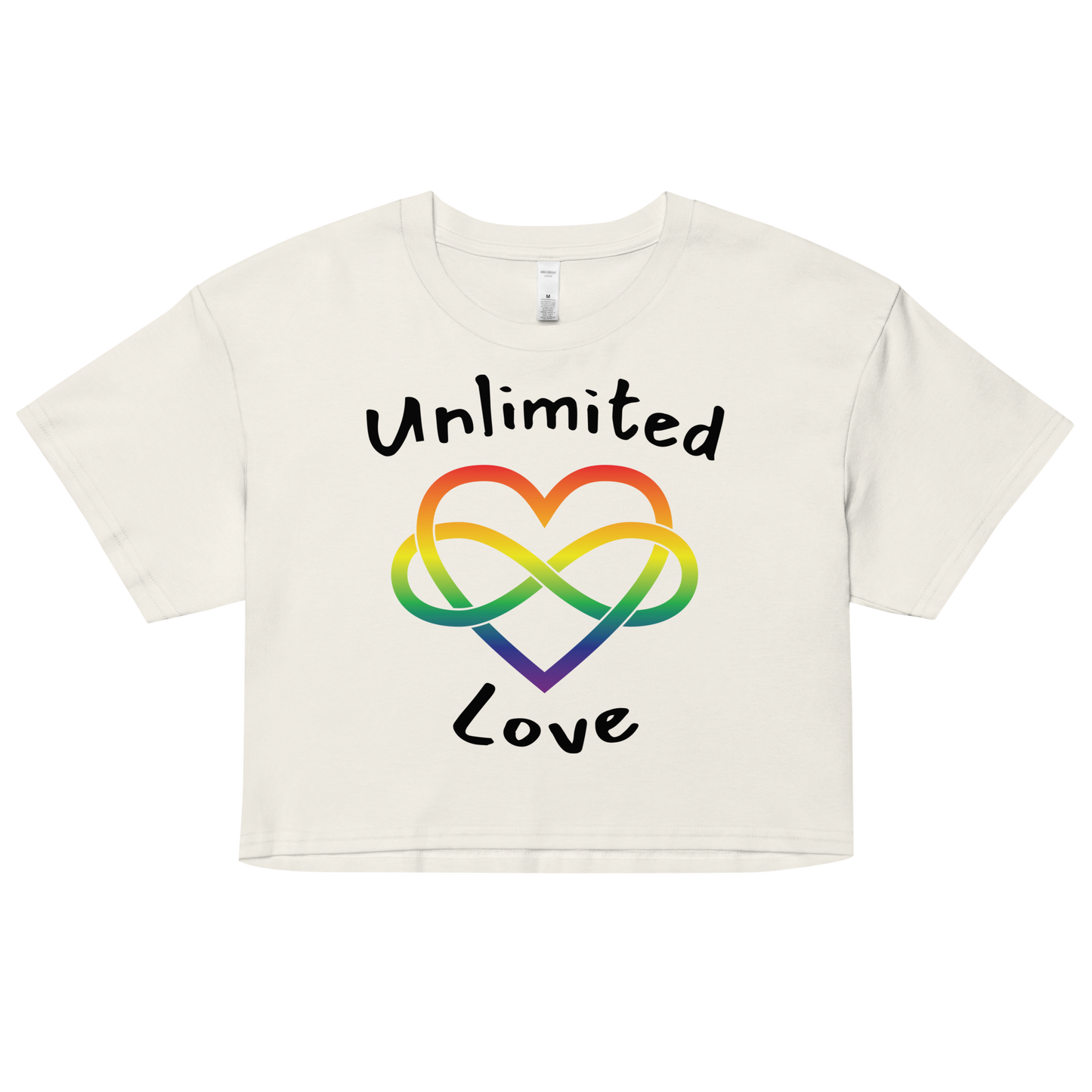 Unlimited Love Women’s crop top