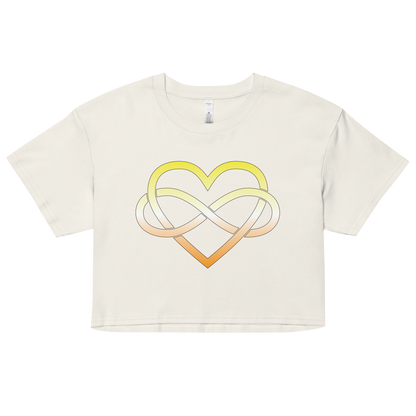 Polyamory Infinity Heart - Maverique Women’s crop top