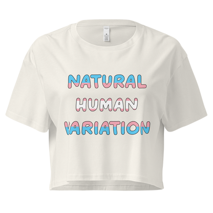 Natural Human Variation Women’s crop top