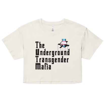 Underground Transgender Mafia Women’s crop top