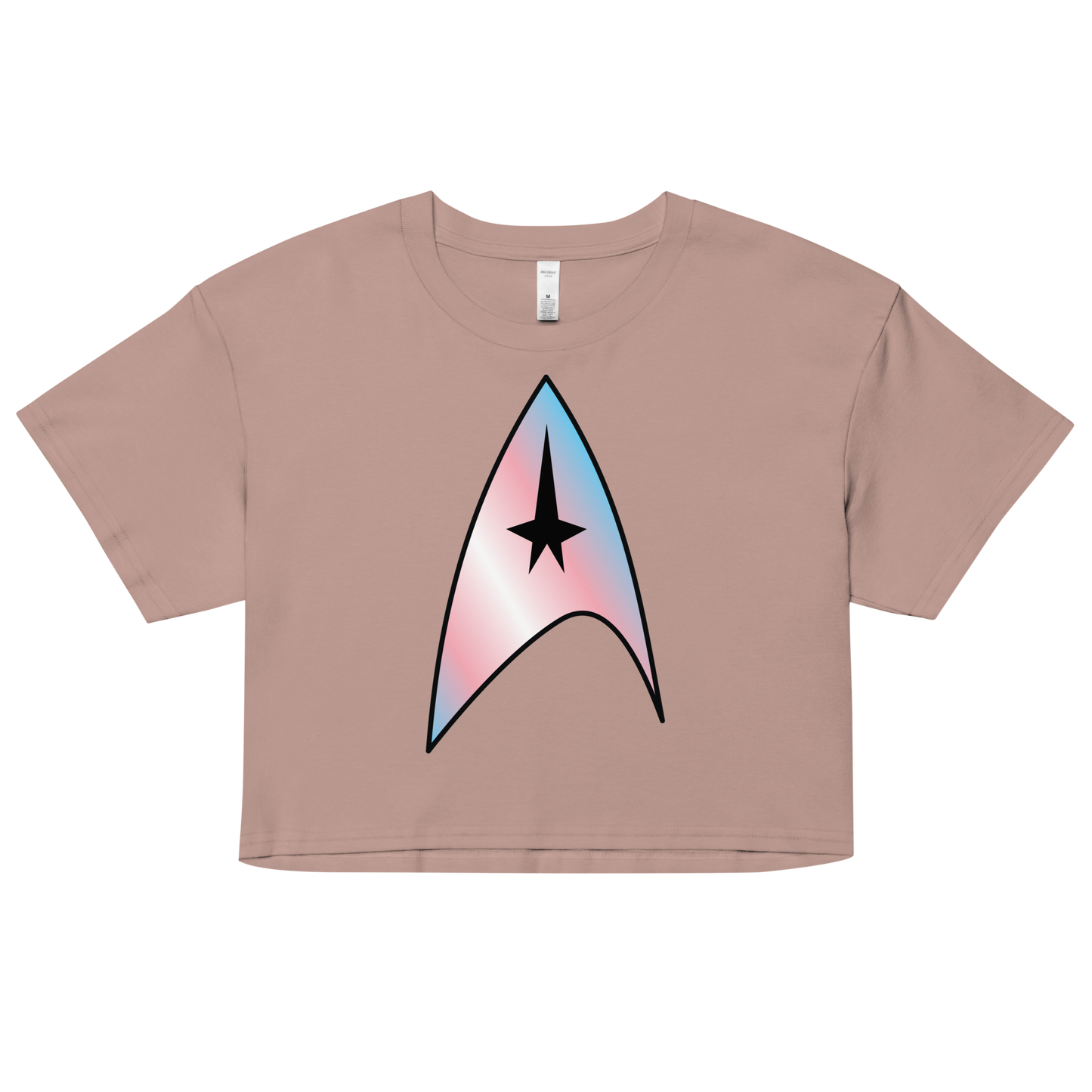 Starfleet Insignia - Trans Pride Women’s crop top