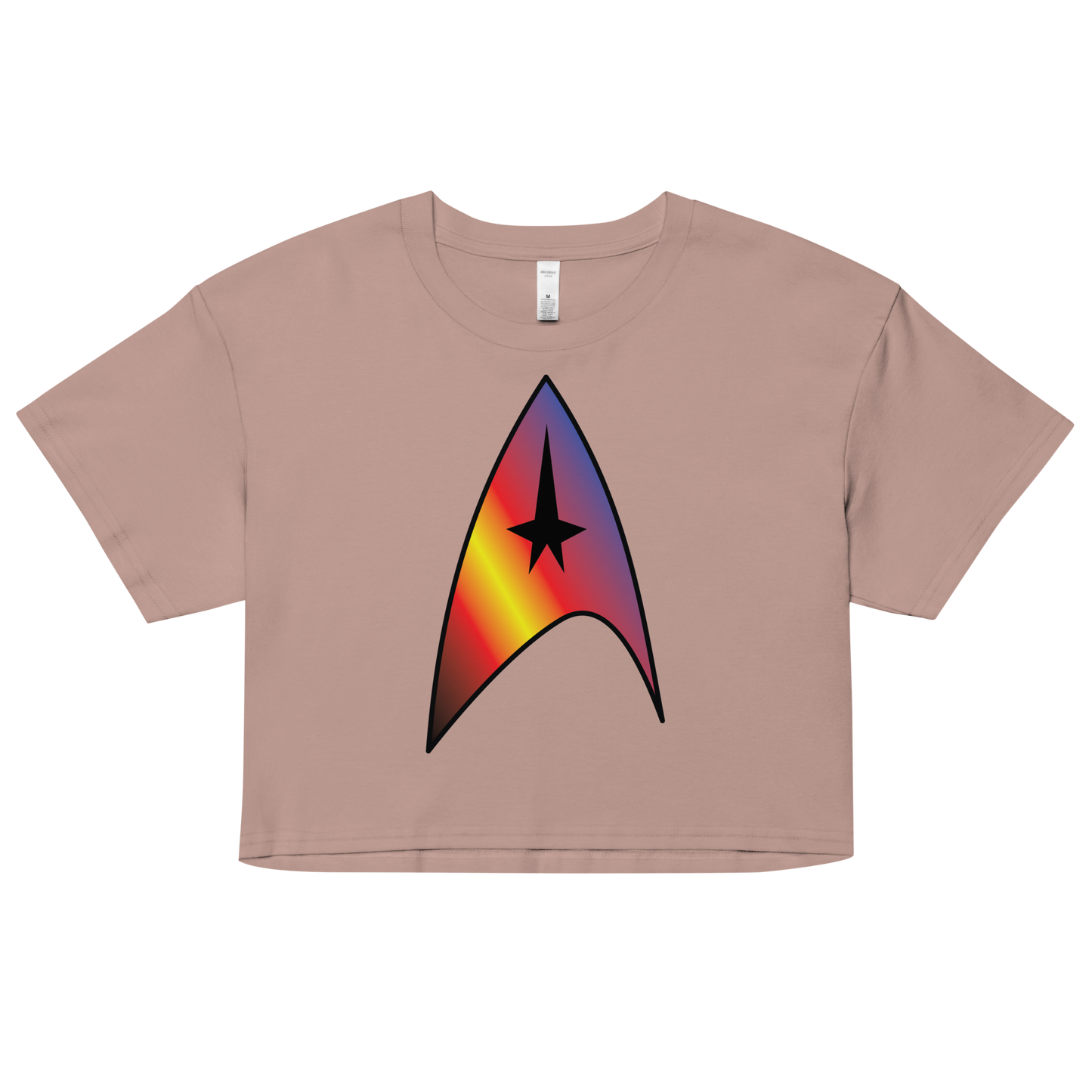 Starfleet Insignia - Polyamory Pride Women’s crop top