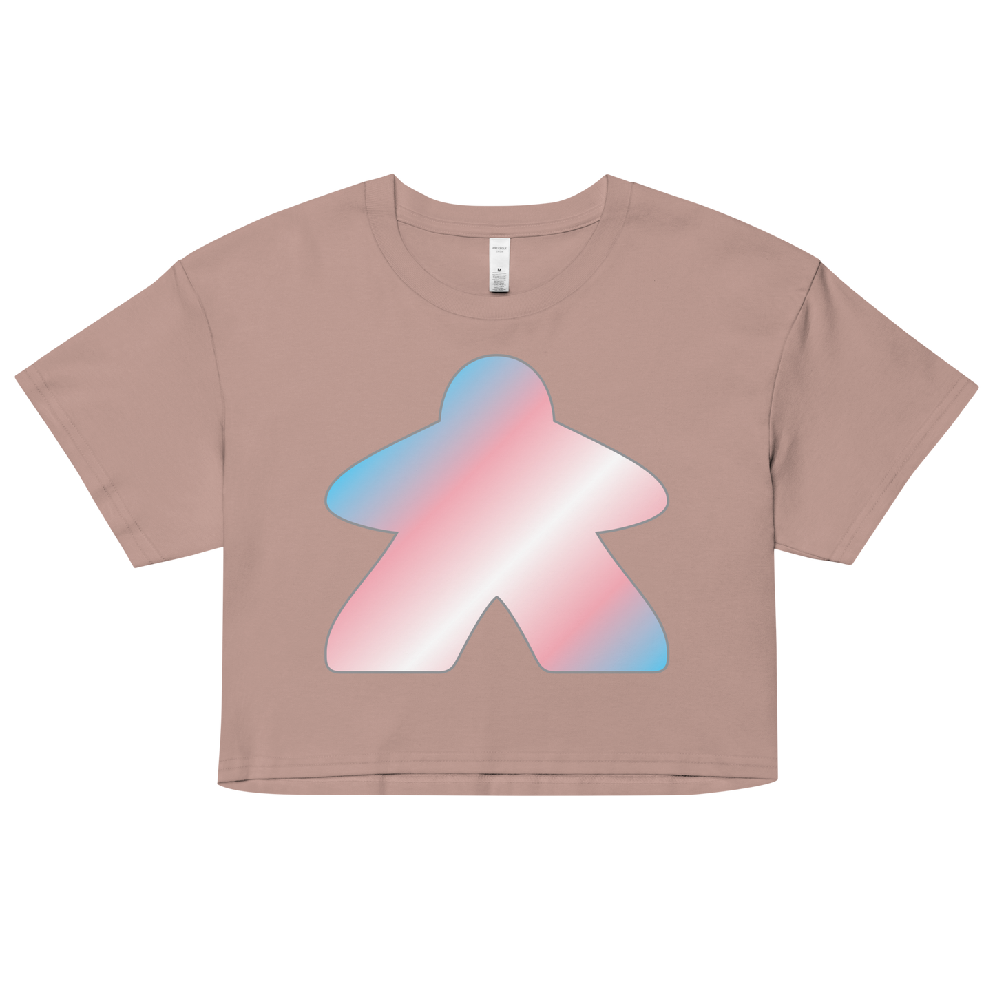 Queerple - Transgender Pride Women’s crop top