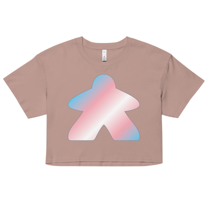 Queerple - Transgender Pride Women’s crop top