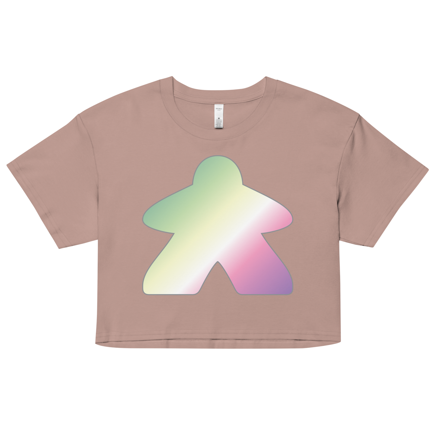 Queerple - Genderfae Pride Women’s crop top