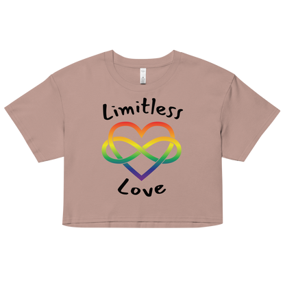 Limitless Love Women’s crop top