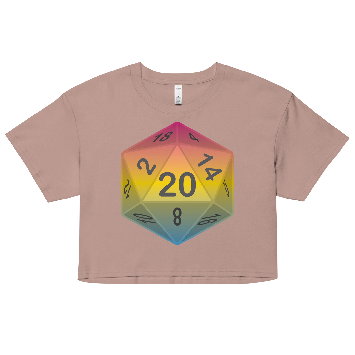 Pride Dice - Pansexual Women’s crop top