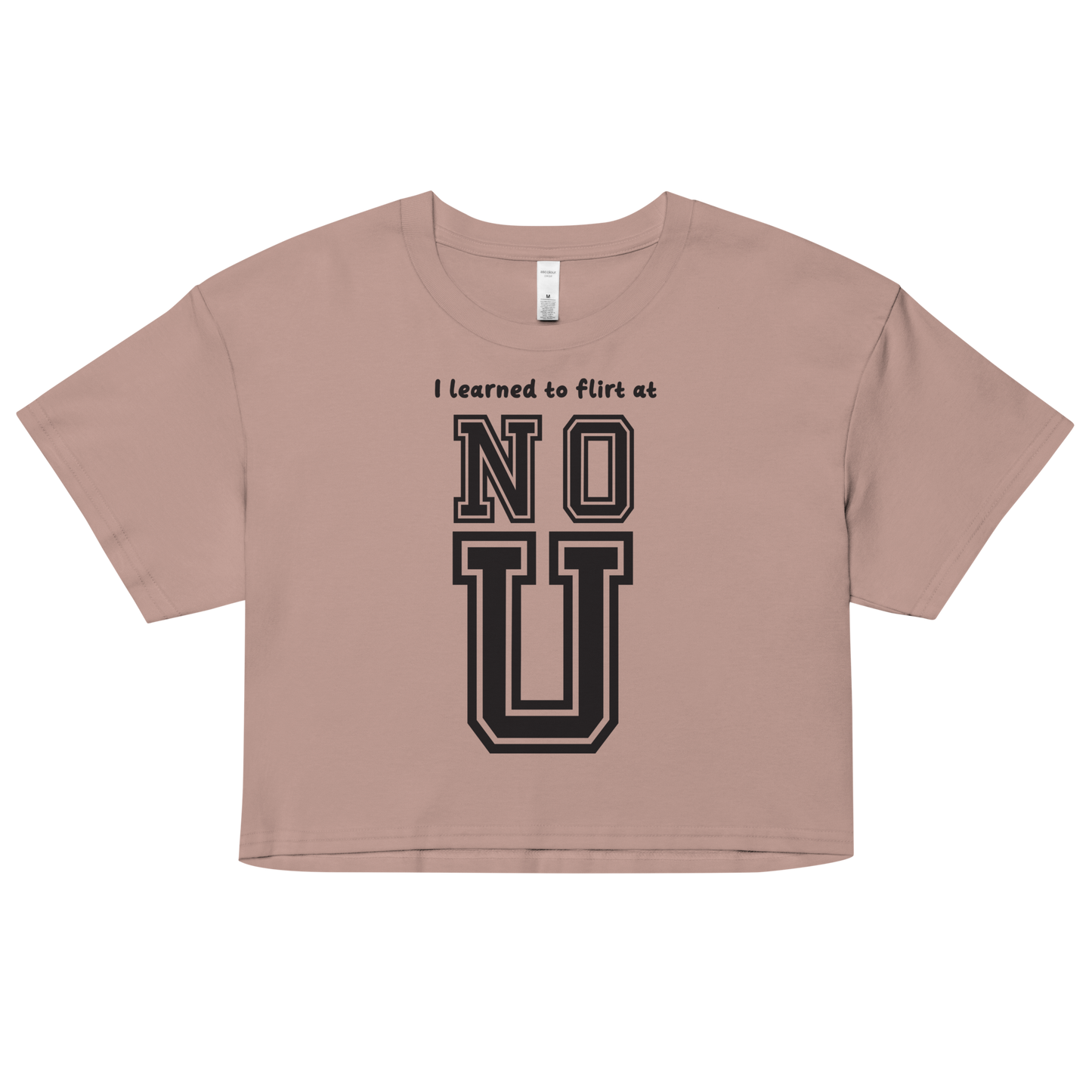 NO U Women’s crop top