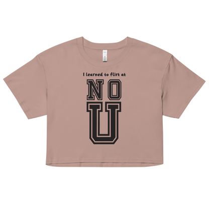 NO U Women’s crop top