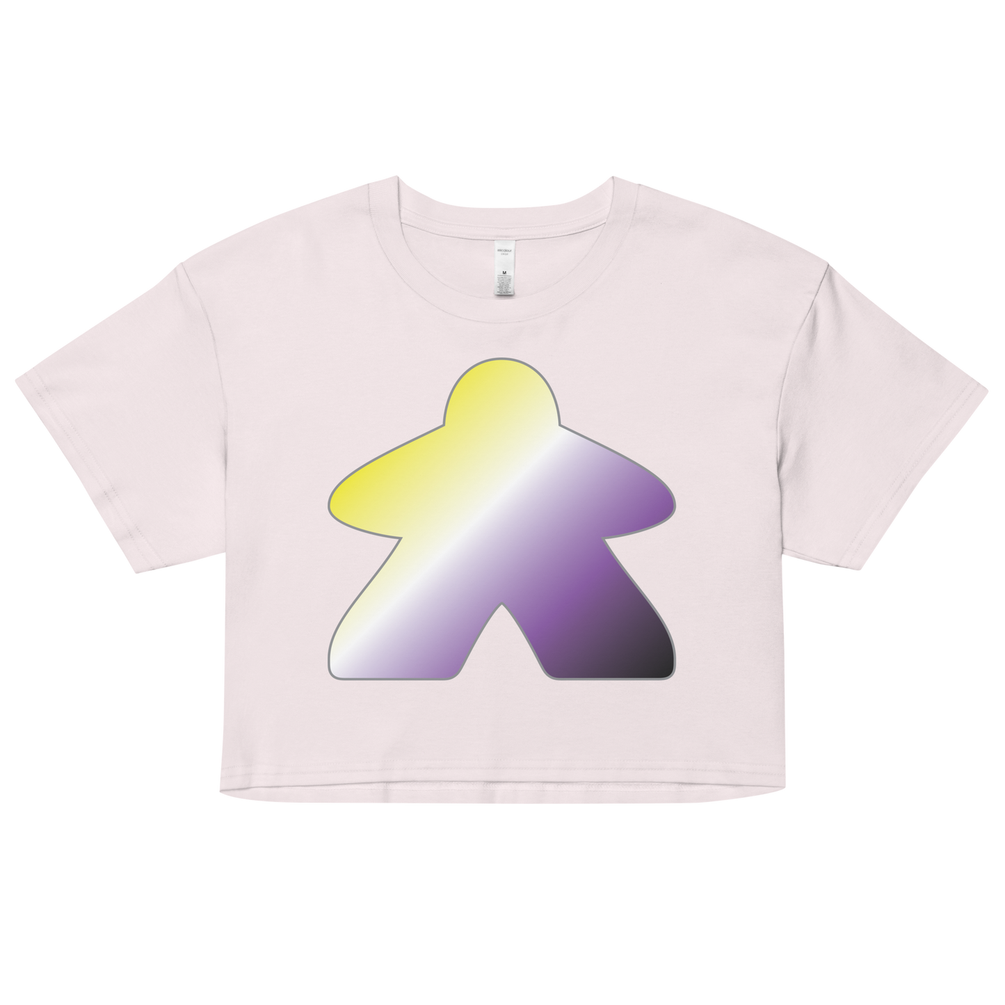 Queerple - Non-binary Pride Women’s crop top