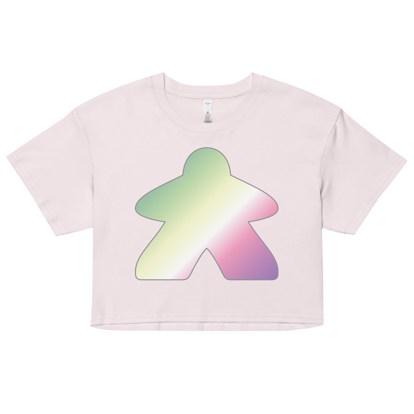 Queerple - Genderfae Pride Women’s crop top