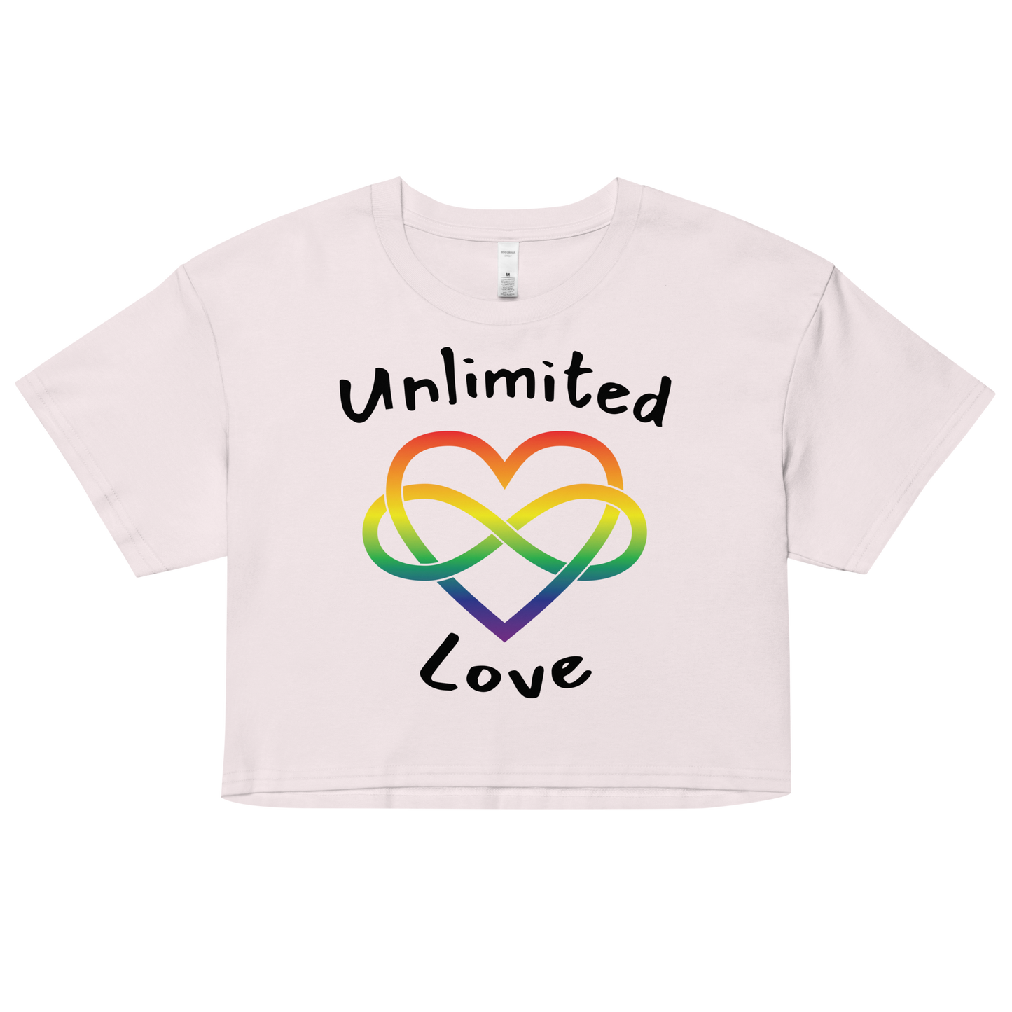 Unlimited Love Women’s crop top