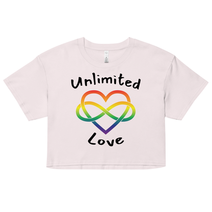 Unlimited Love Women’s crop top