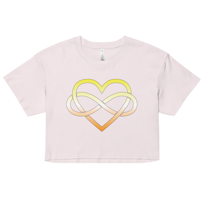 Polyamory Infinity Heart - Maverique Women’s crop top