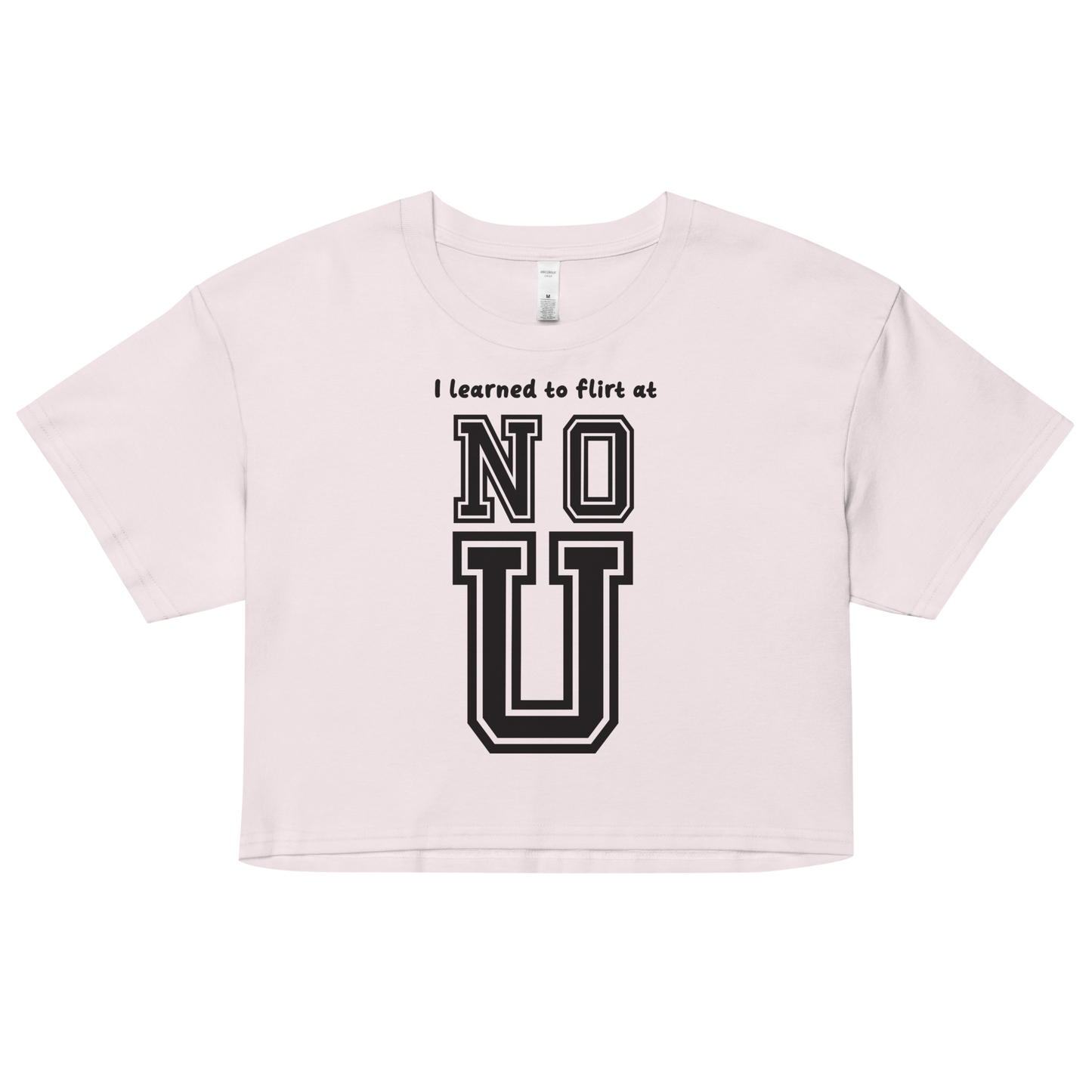 NO U Women’s crop top