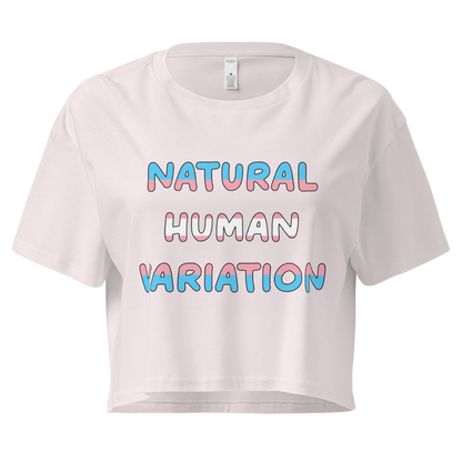 Natural Human Variation Women’s crop top