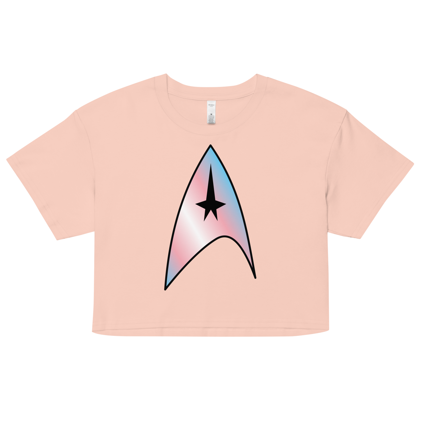 Starfleet Insignia - Trans Pride Women’s crop top