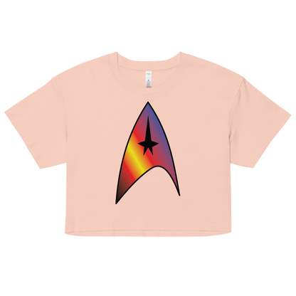 Starfleet Insignia - Polyamory Pride Women’s crop top