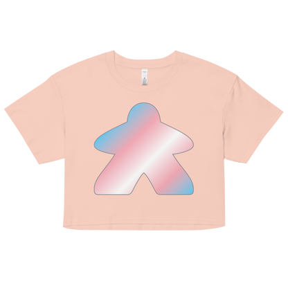 Queerple - Transgender Pride Women’s crop top