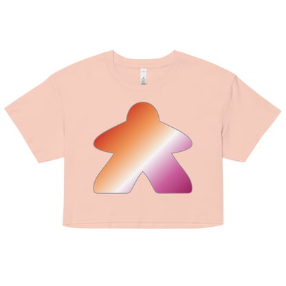 Queerple - Lesbian Pride Women’s crop top