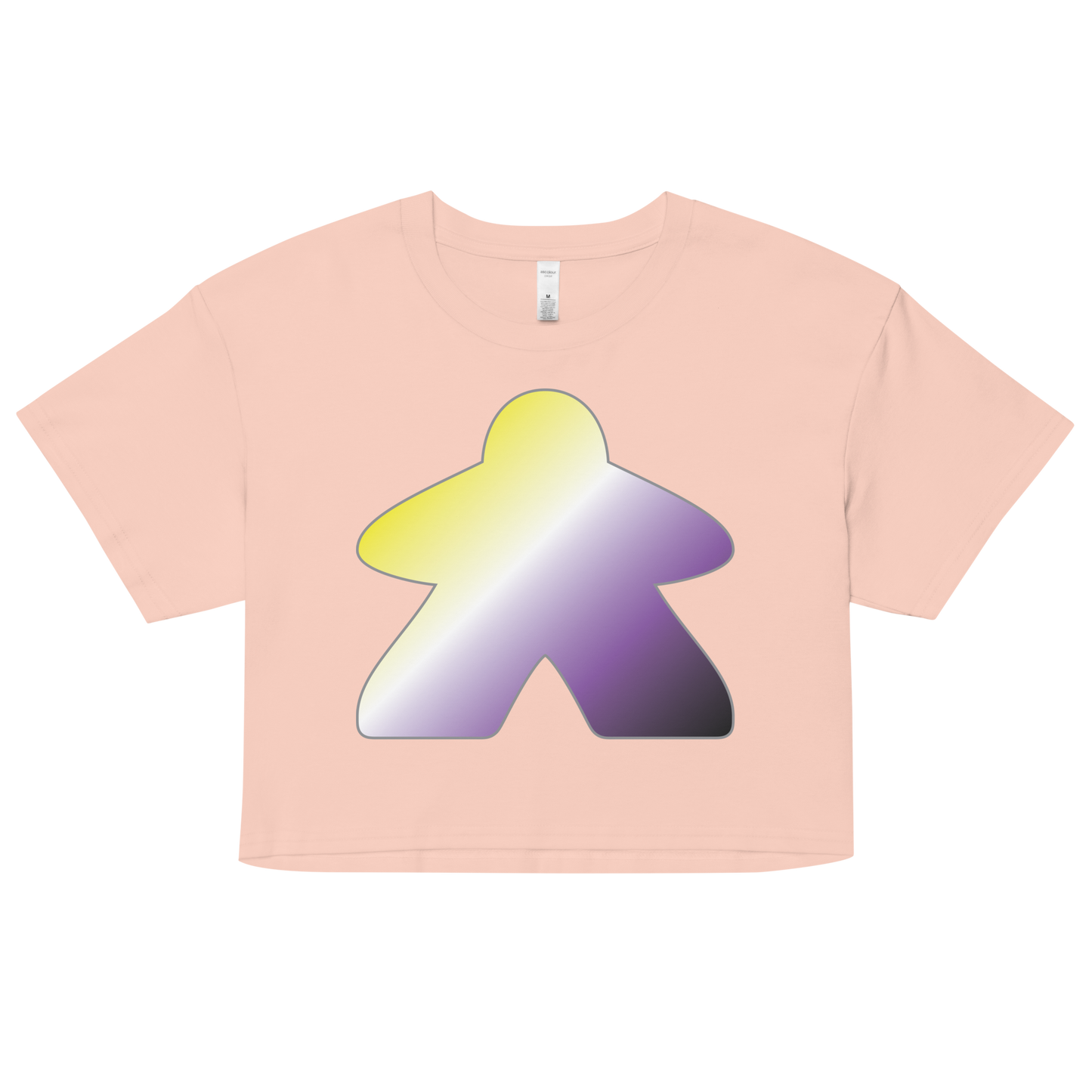 Queerple - Non-binary Pride Women’s crop top