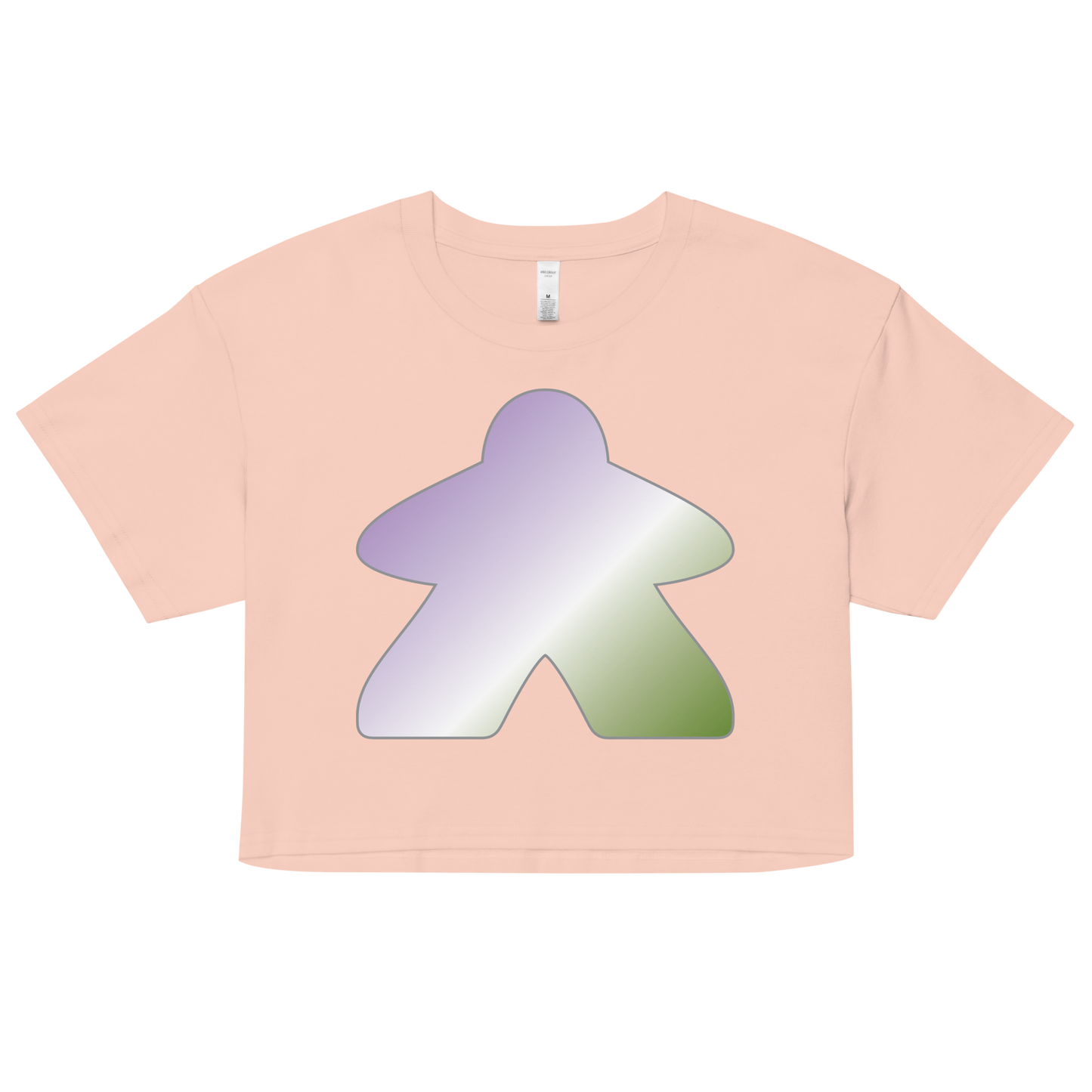 Queerple - Genderqueer Pride Women’s crop top