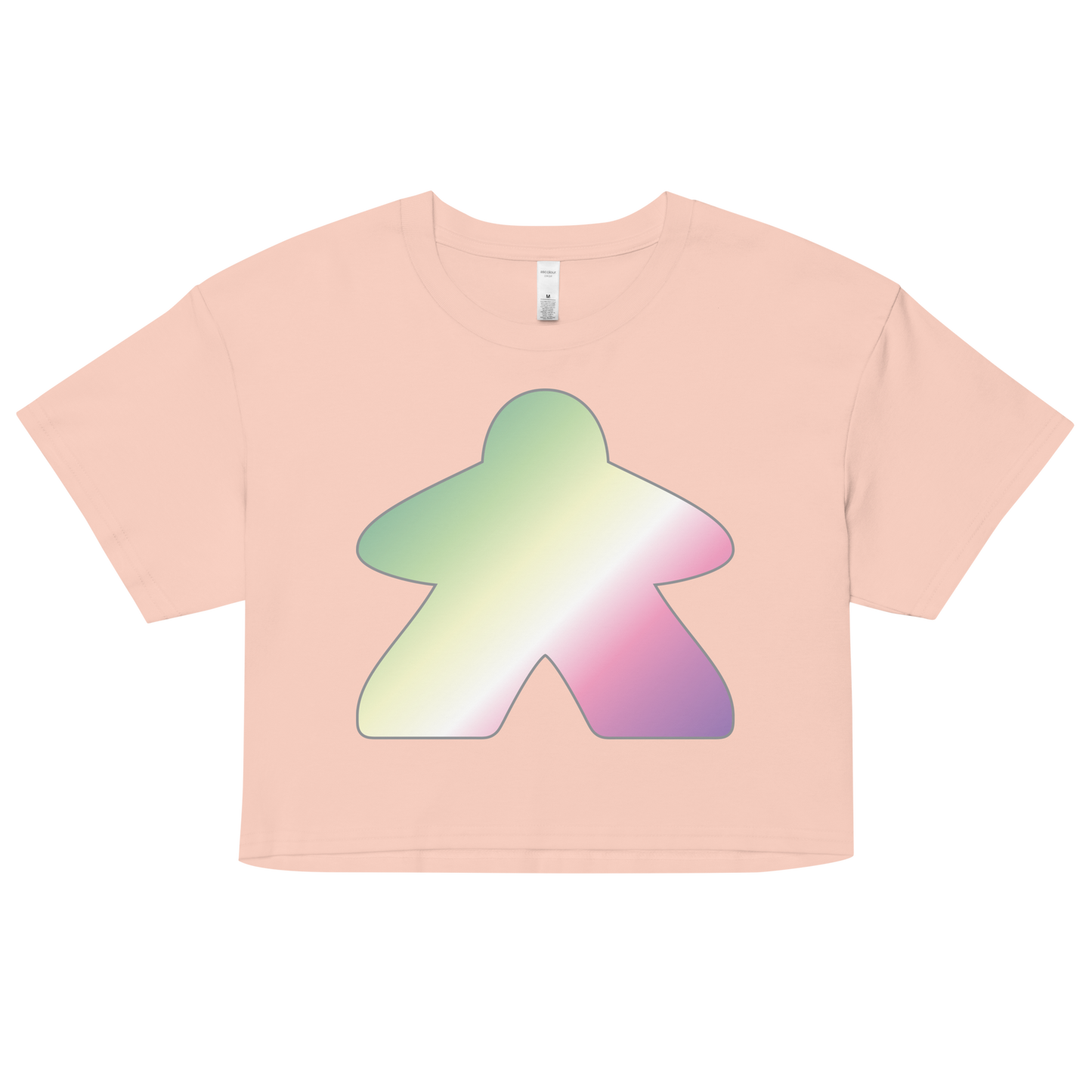 Queerple - Genderfae Pride Women’s crop top