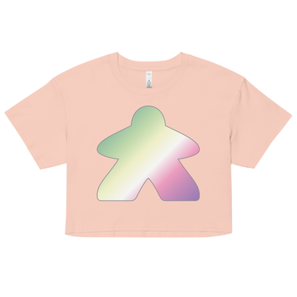 Queerple - Genderfae Pride Women’s crop top