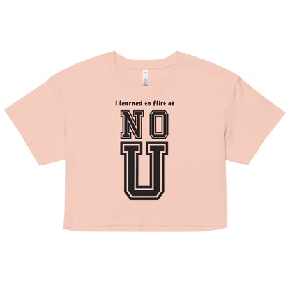 NO U Women’s crop top