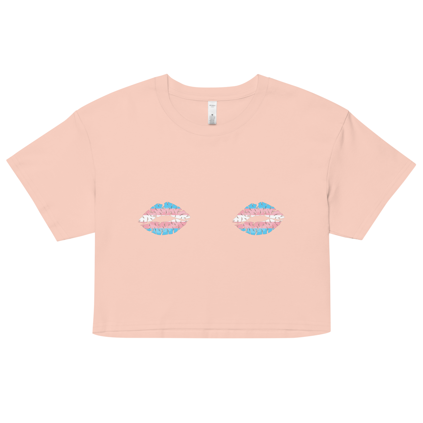 Trans Boob Kisses Women’s crop top