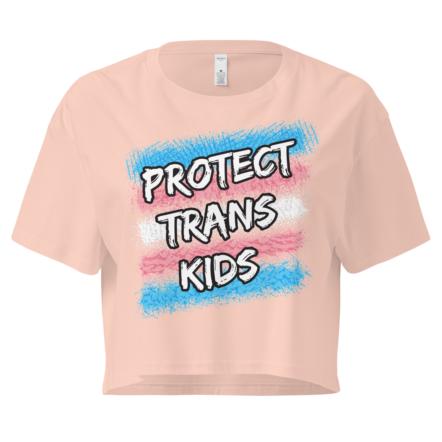 Protect Trans Kids Women’s crop top