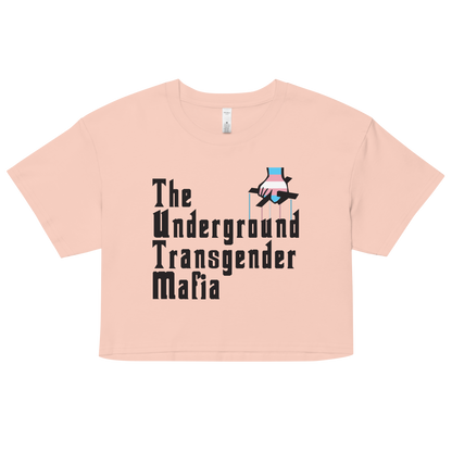 Underground Transgender Mafia Women’s crop top