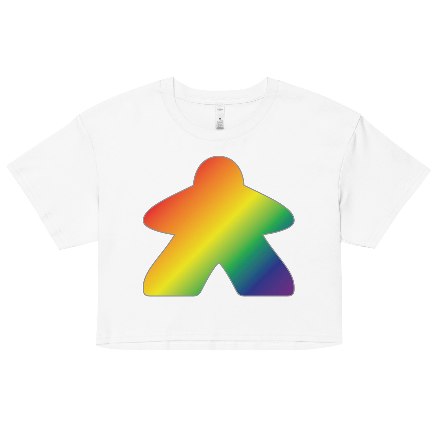 Queerple - Rainbow Pride Women’s crop top