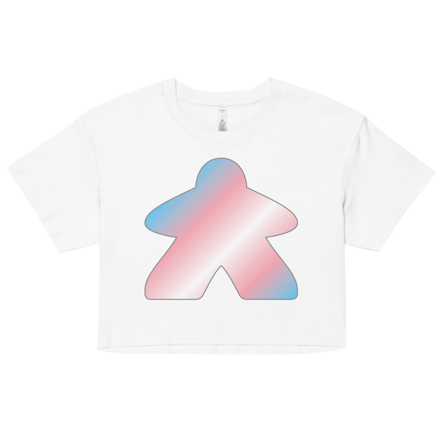 Queerple - Transgender Pride Women’s crop top