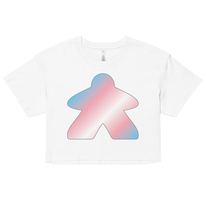 Queerple - Transgender Pride Women’s crop top