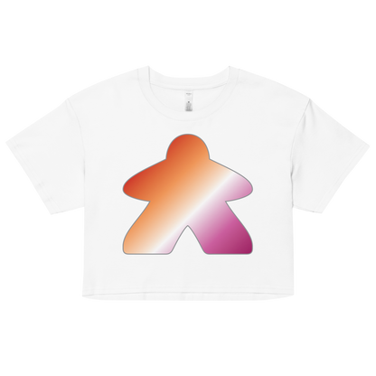 Queerple - Lesbian Pride Women’s crop top