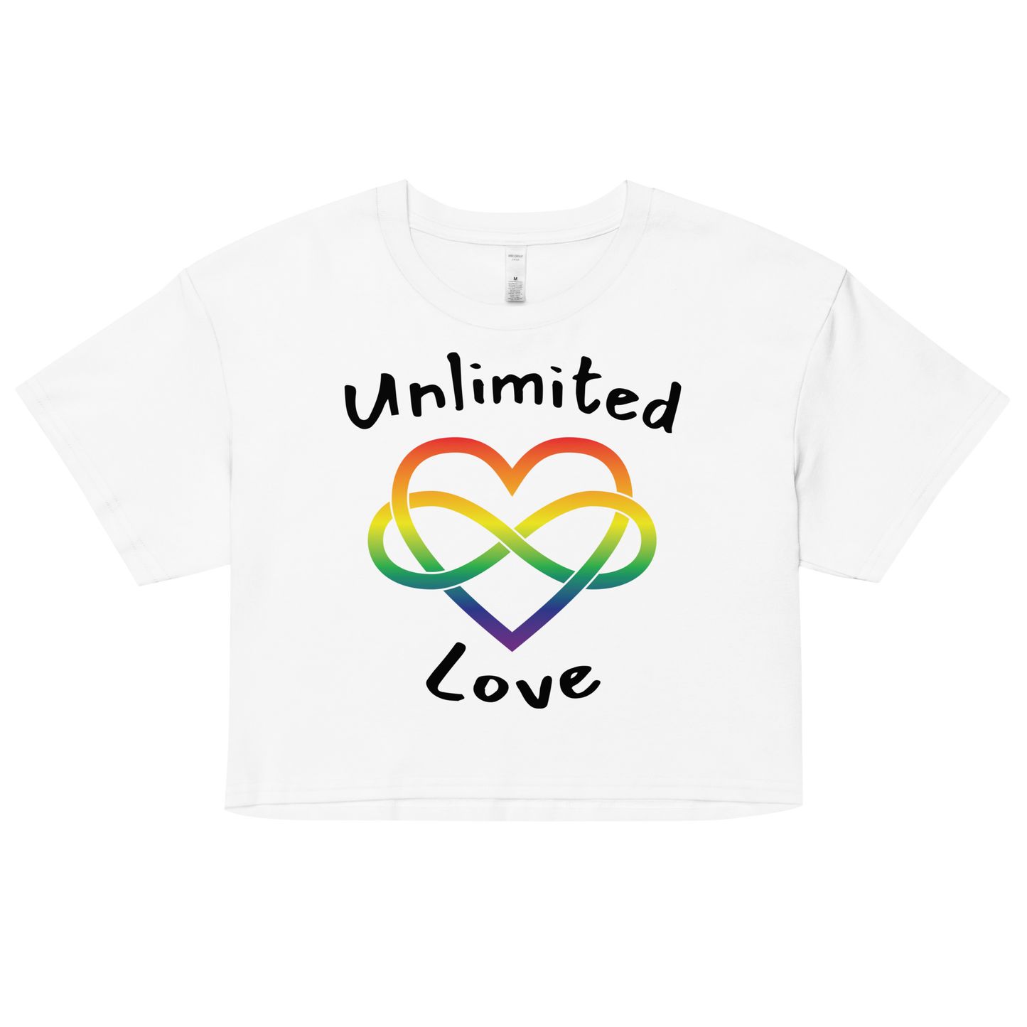 Unlimited Love Women’s crop top