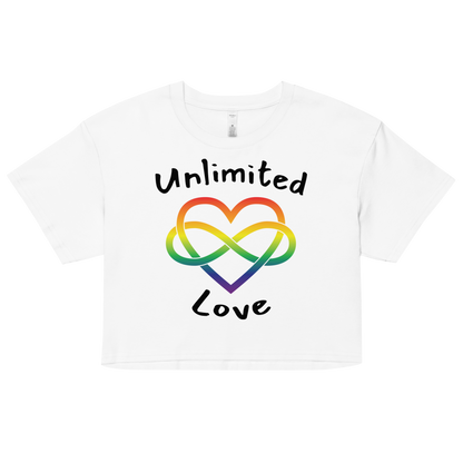 Unlimited Love Women’s crop top