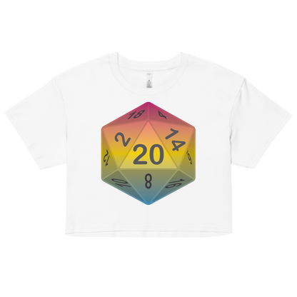 Pride Dice - Pansexual Women’s crop top