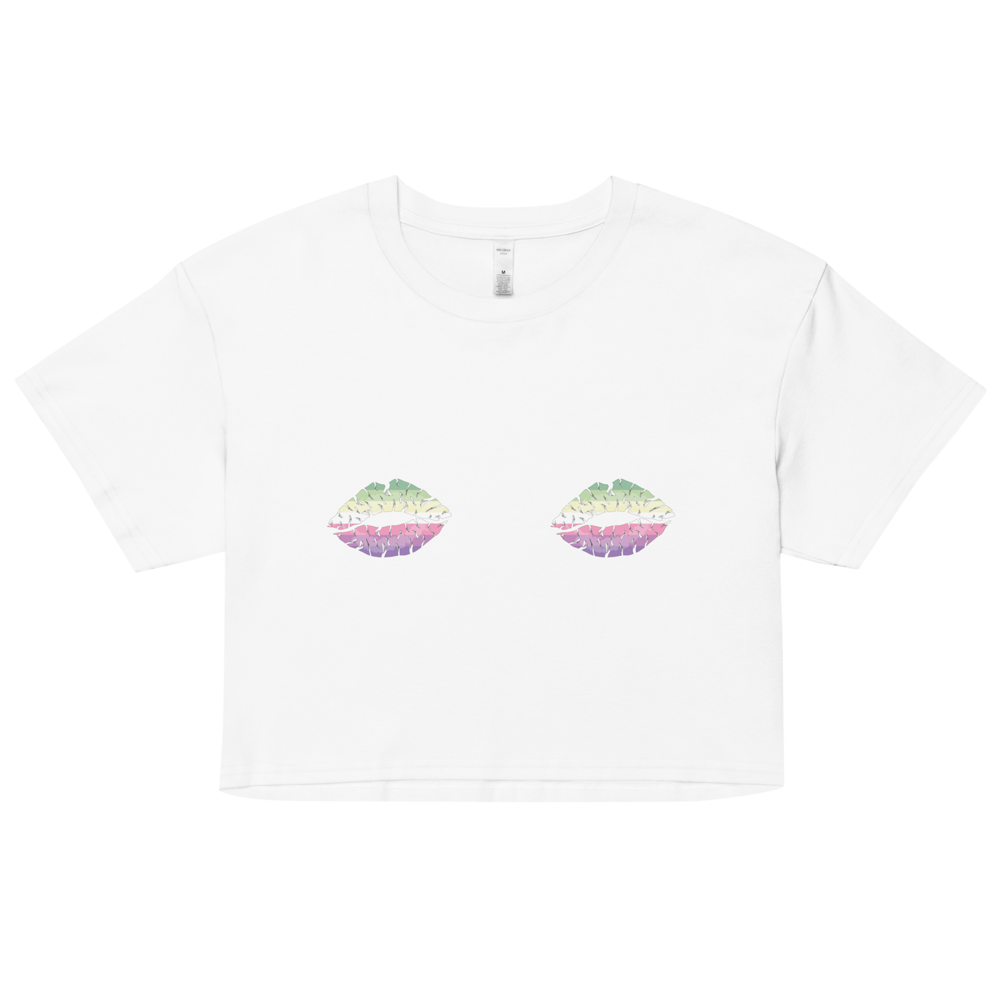 Genderfae Boob Kisses Women’s crop top