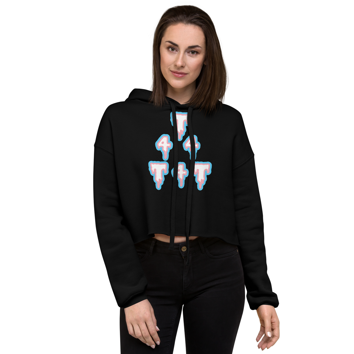 T4T Triad Crop Hoodie