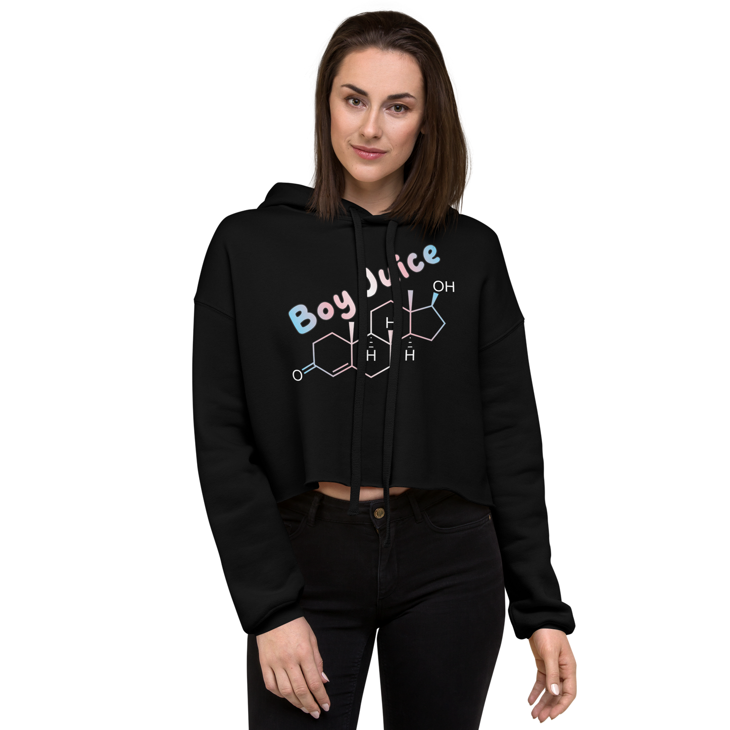 Boy Juice Crop Hoodie