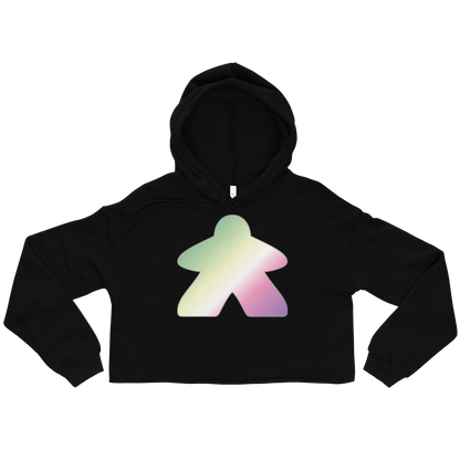 Queerple - Genderfae Pride Crop Hoodie