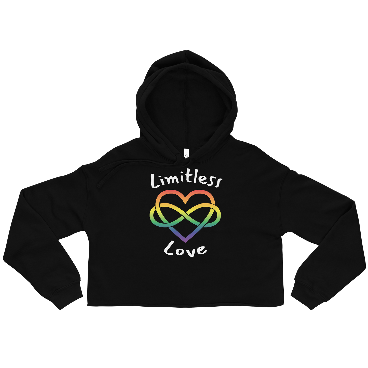 Limitless Love Crop Hoodie