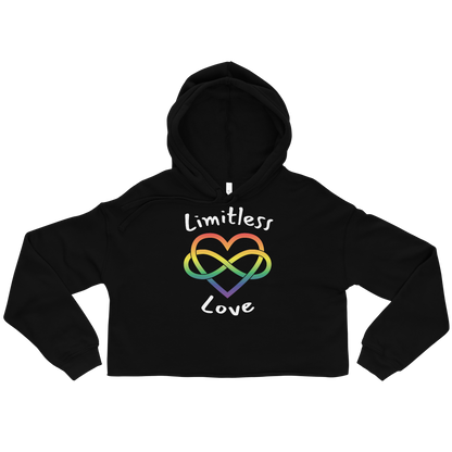 Limitless Love Crop Hoodie