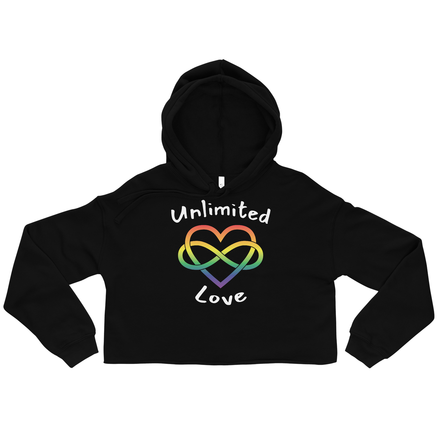 Unlimited Love Crop Hoodie