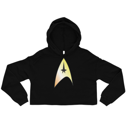 Starfleet Insignia - Maverique Pride Crop Hoodie