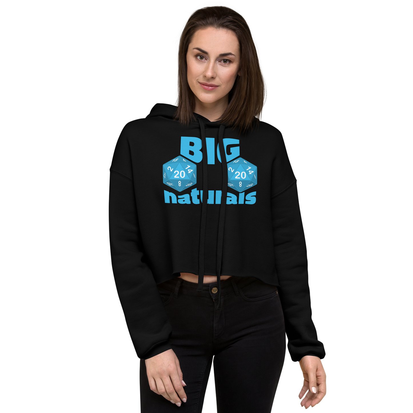 Big Naturals Crop Hoodie